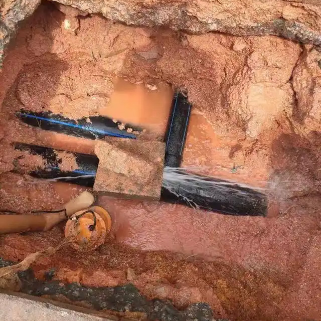 福州PE管道漏水检测及维修1