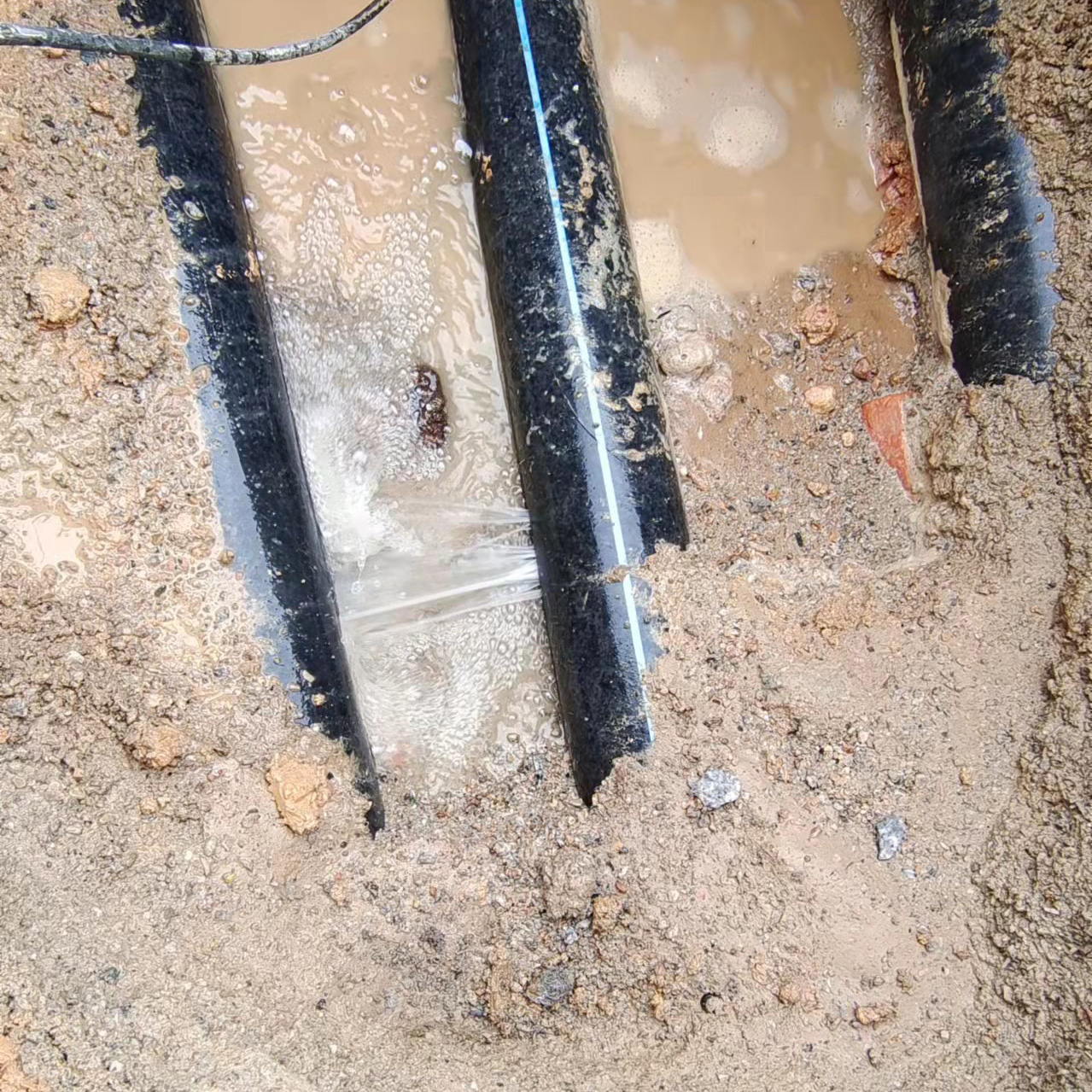 福州PE管道漏水检测及维修7